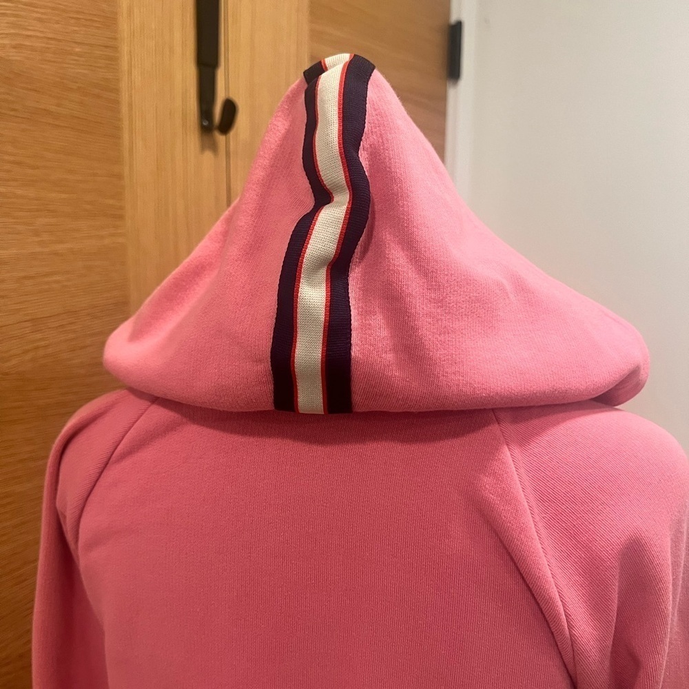 GUCCI | Pink Web Bow | Zip Hoodie | Girls 12 | Women's XS/S - Picture 7 of 15